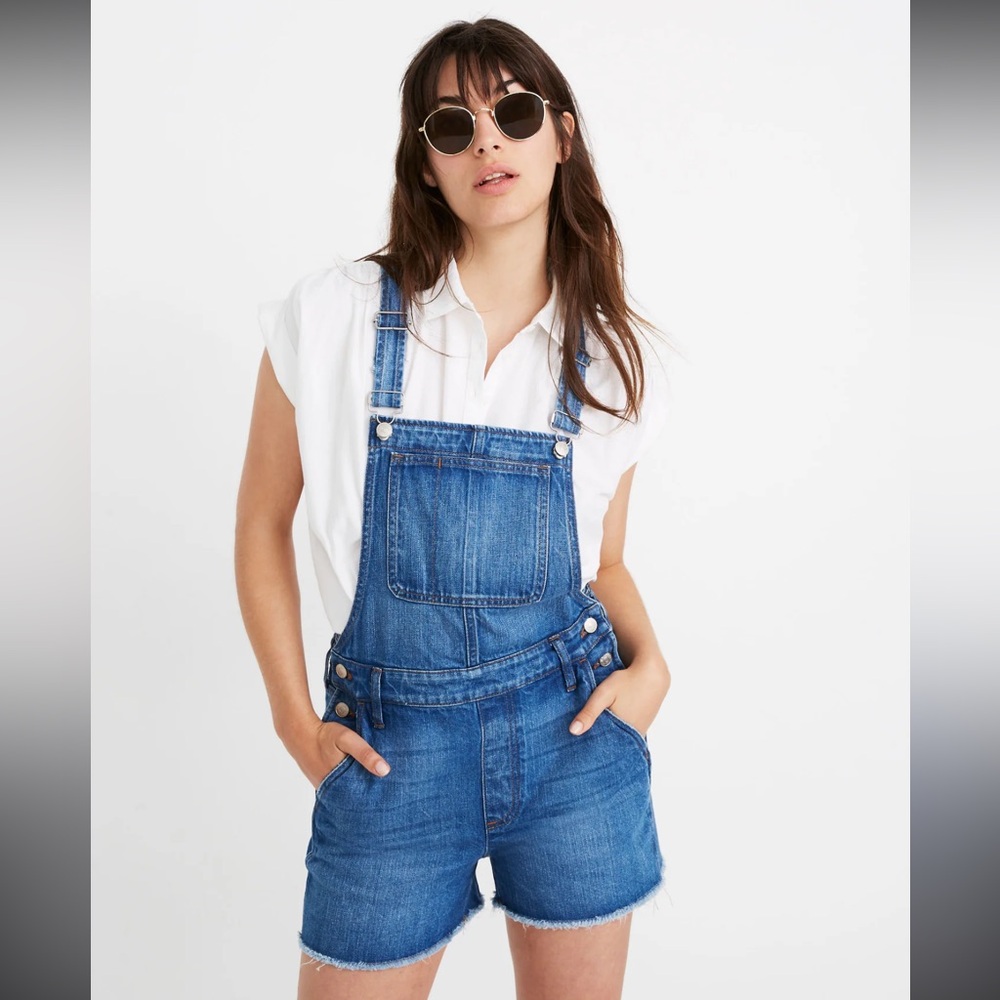 Madewell Adirondack Short Overalls